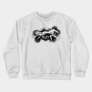 Run! Demon Fox (Alternative) Crewneck Sweatshirt